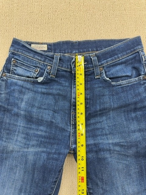 Levi's 512 Men's Slim Blue Denim Jeans 29x34