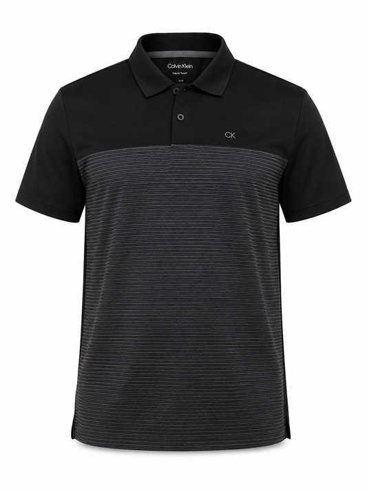 Calvin Klein Men Black Polo Shirt size M product image 2