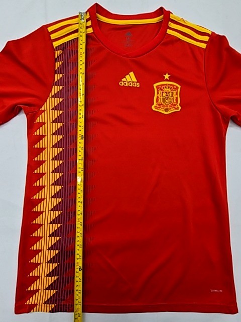 Adidas Spain National Team Red M Jersey Climacool Short Sleeve BQ4520