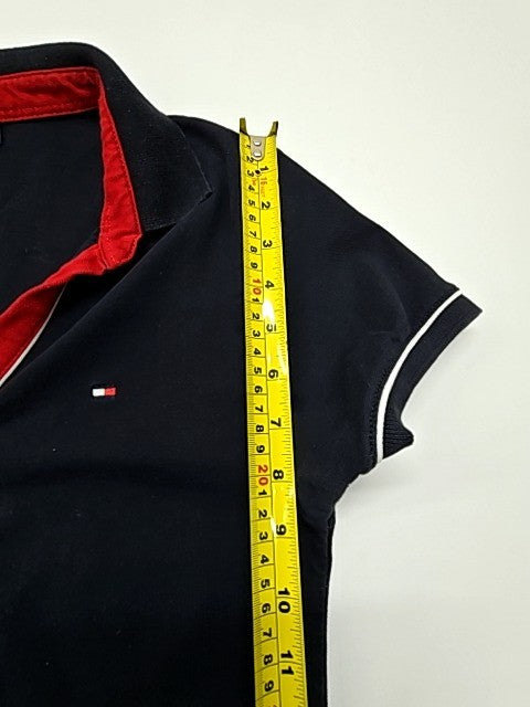Tommy Hilfiger Women Black Polo Shirt size XL product image 6