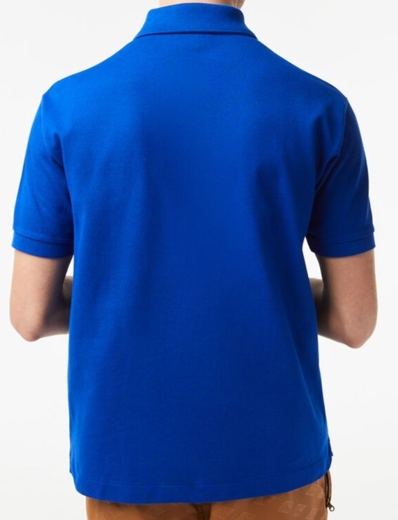 Men's Lacoste Regualr Fit Cotton Polo Shirt Size XL Blue