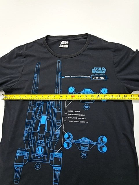 Star Wars Boys Black T-Shirt size XL product image 7