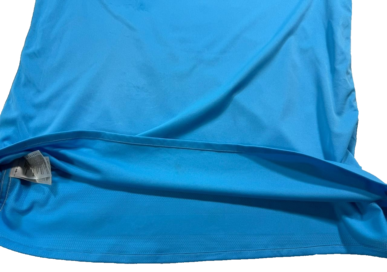 Adidas Olympique De Marseille 2017-2018 Away Football Shirt In Light Blue - L