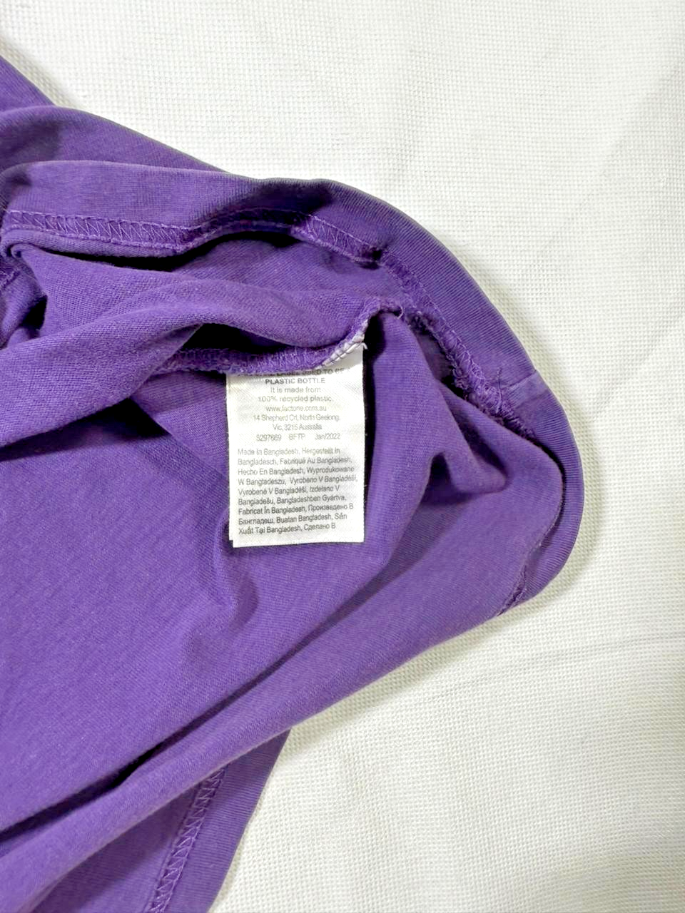 Nba Men's Hornets T-Shirt Purple - Size L