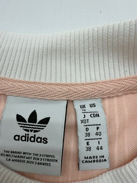 Adidas Women Beige T-Shirt size 40 product image 3