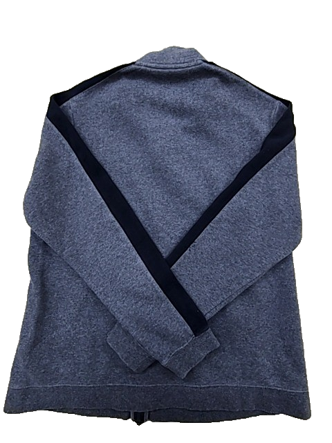 Nike Full Zip Fleece Hoodie L Grey Unisex Adult