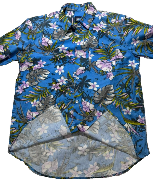 Stussy Men's Shirt – Size M, Short Sleeve