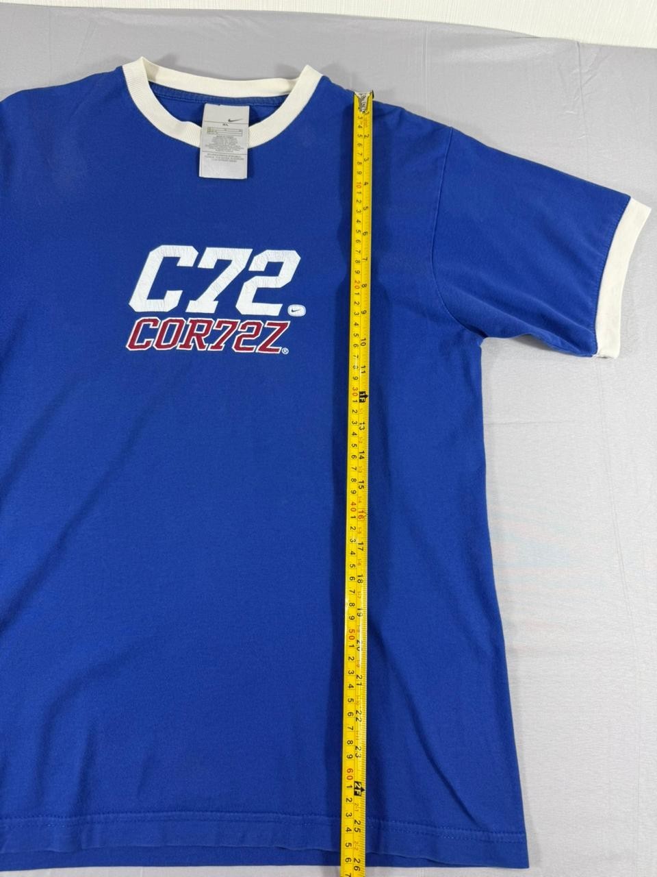 Nike Men's Blue Graphic T-Shirt Size XL C72 COR72Z Crew Neck