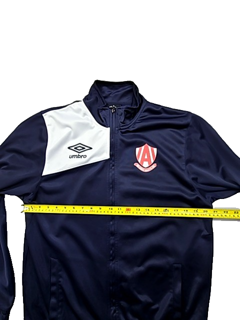 Umbro Men's Navy Track Jacket XL 100% Polyester Zipper