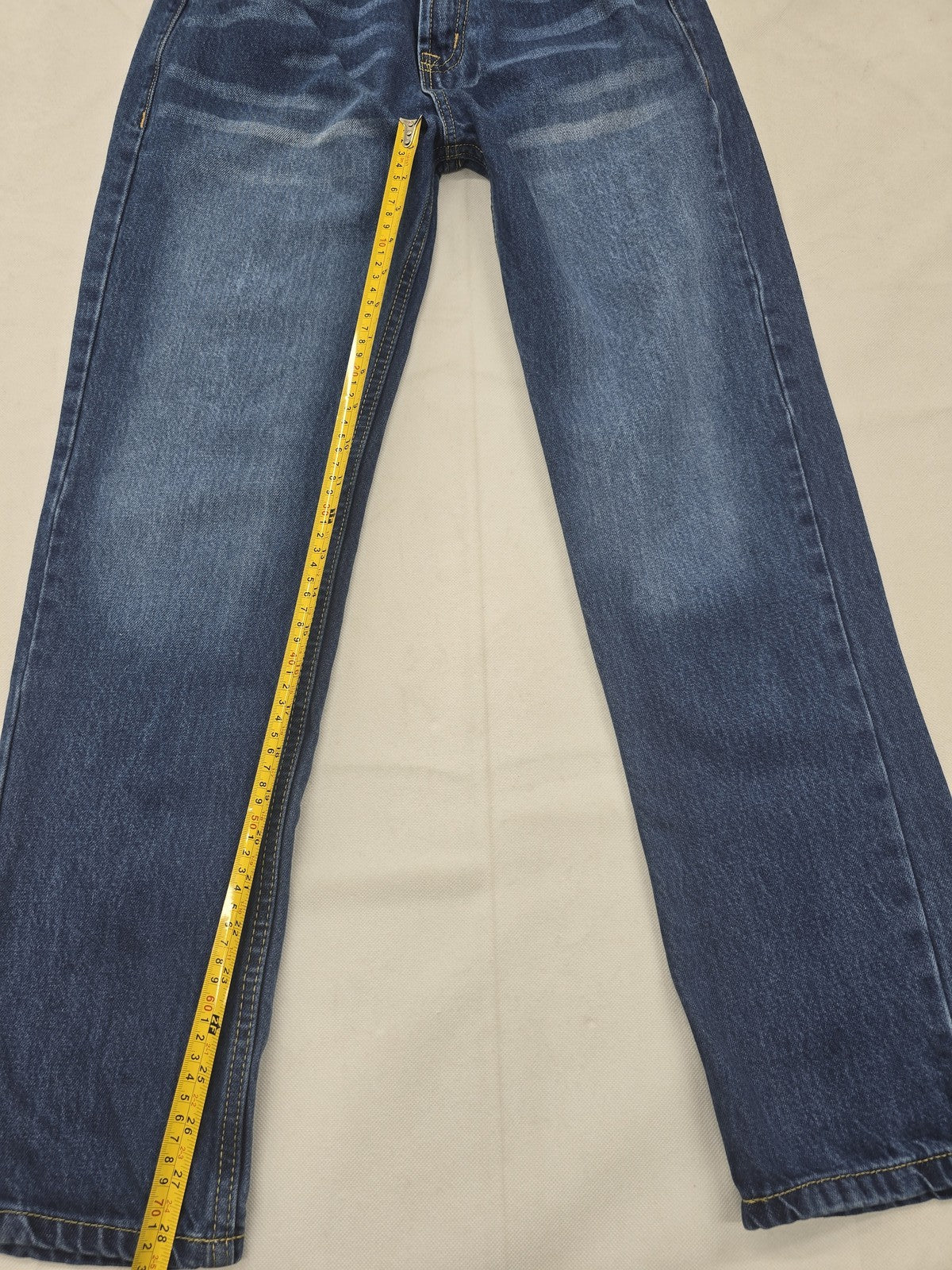 Levi's 505 Regular Fit Straight Leg 28x30 Blue Jeans