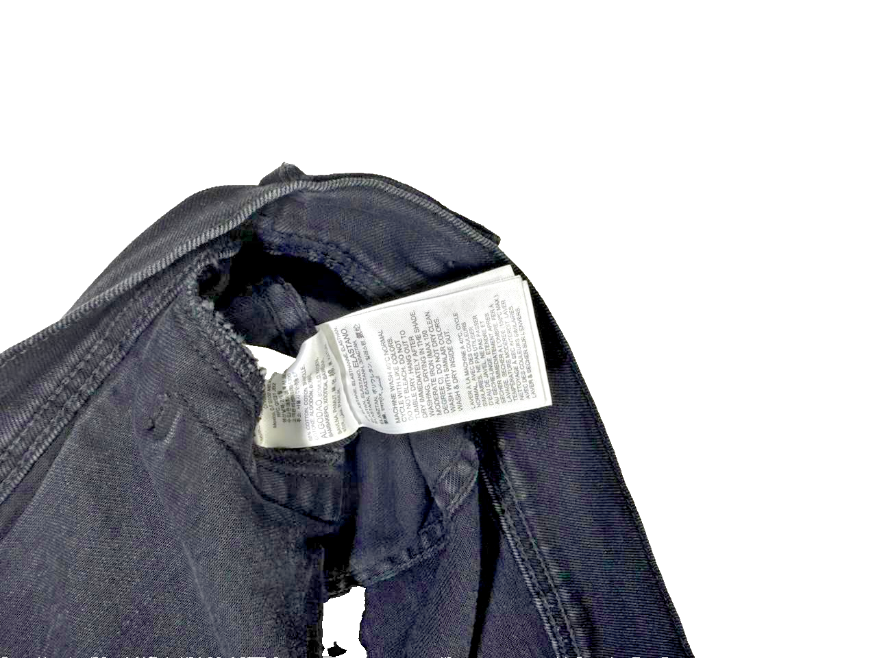 Quicksilver Button Up Black Denim Jacket - Size M