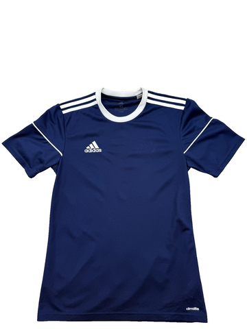 Adidas Men's Navy XS Short Sleeve Jersey Crewneck Climalite