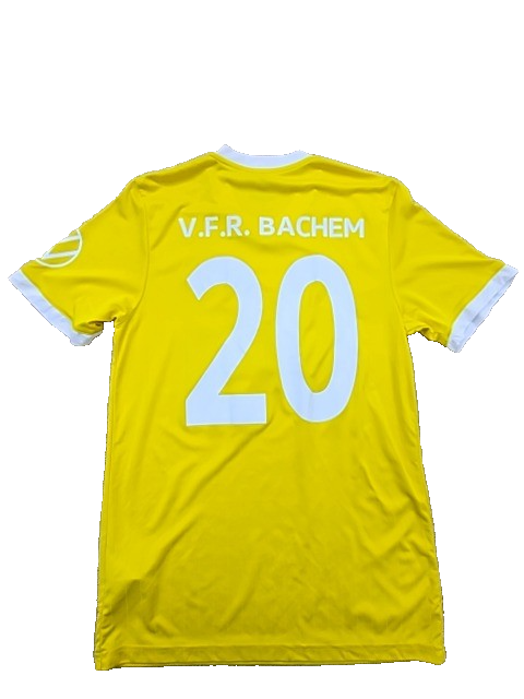 Adidas Men's VfL Bochum 1848 Yellow Soccer Jersey S Climalite V-Neck
