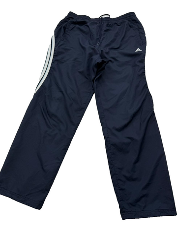 Adidas Men's Navy XL Track Pants Three Stripes Tapered Regular Fit