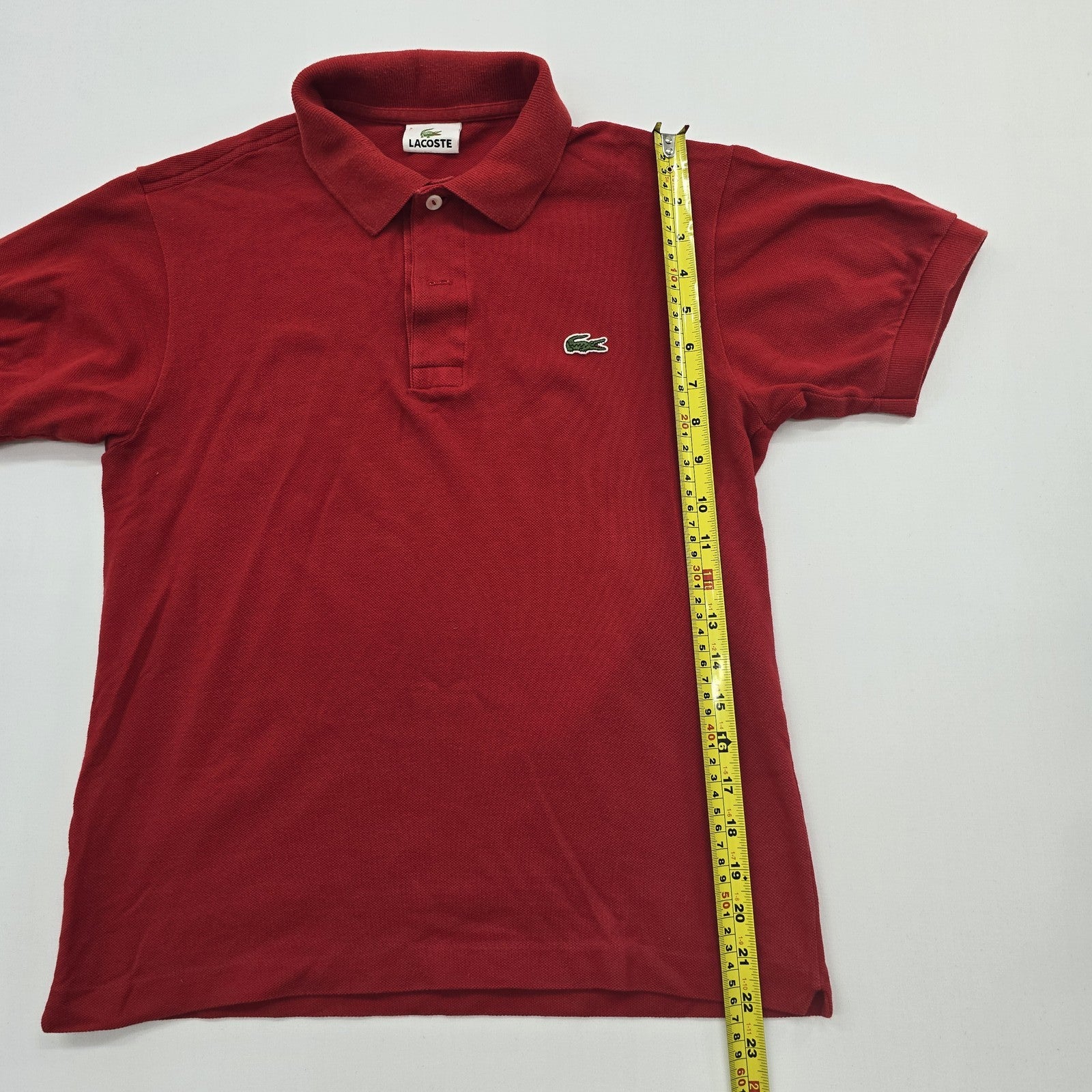 Lacoste Boys Red T-Shirt size 2 product image 7