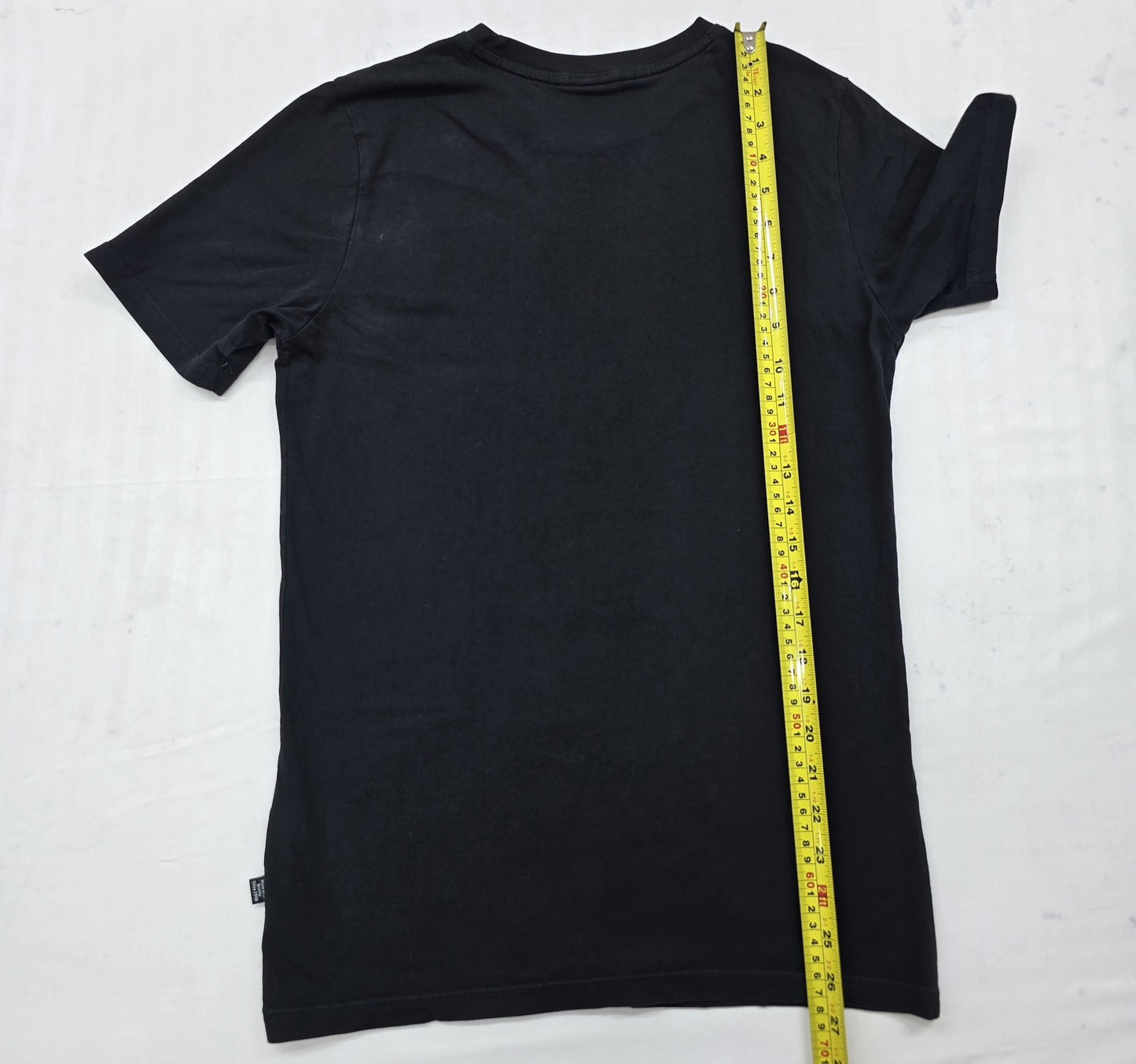 Puma Men's Black Crew Neck Short Sleeve Tee XS Regular Fit