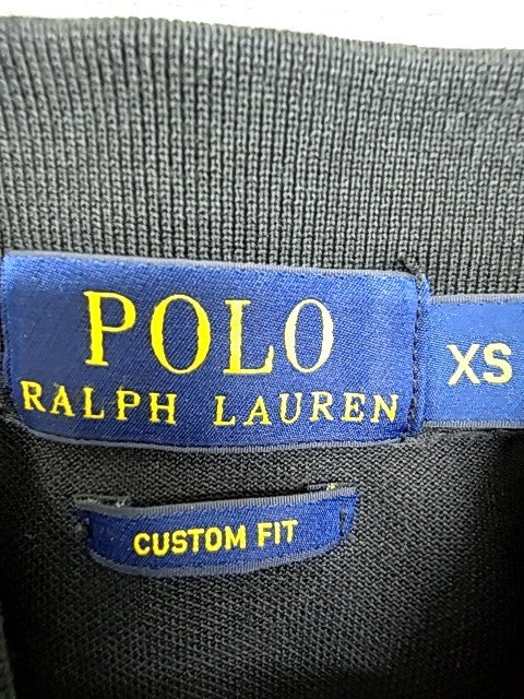 Polo Ralph Lauren Men's Black Polo Shirt XS Slim Fit Pony Logo