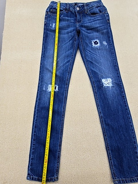 Liu Jo Women's Blue Distressed Denim Jeans Size 26