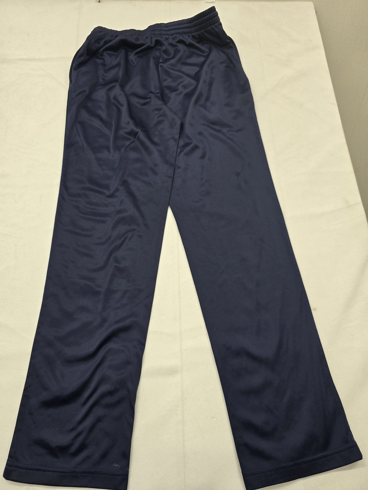 Kappa Men's Navy Sweatpants Medium Drawstring Polyester Straight Leg