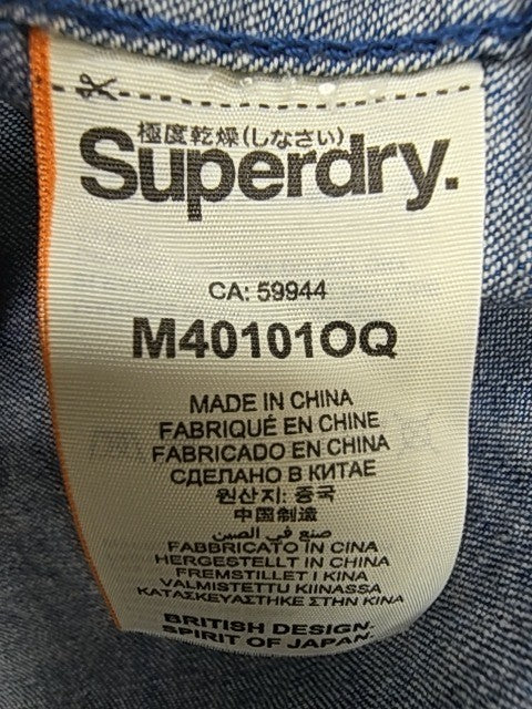 Superdry Boys Blue Shirt size M product image 7