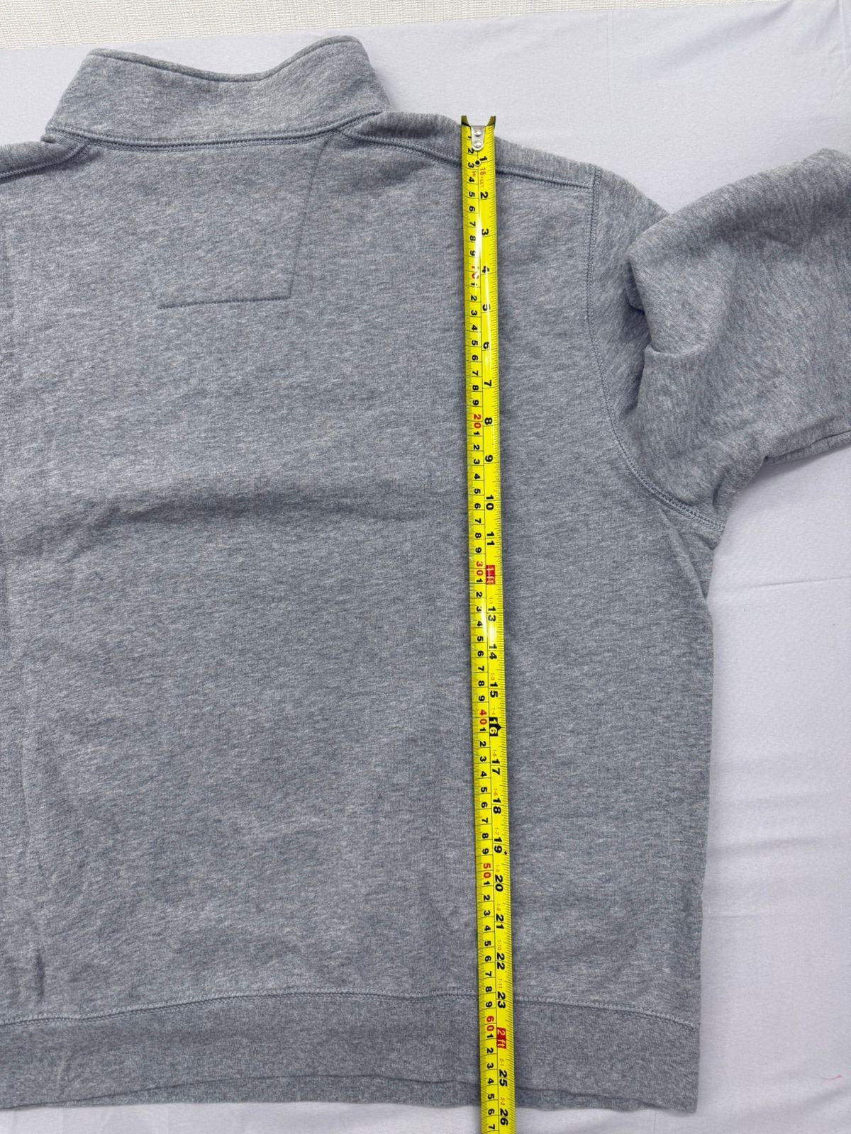 Nautica Men's Grey Half Zip Pullover Sweatshirt Size XL Made in Vietnam
