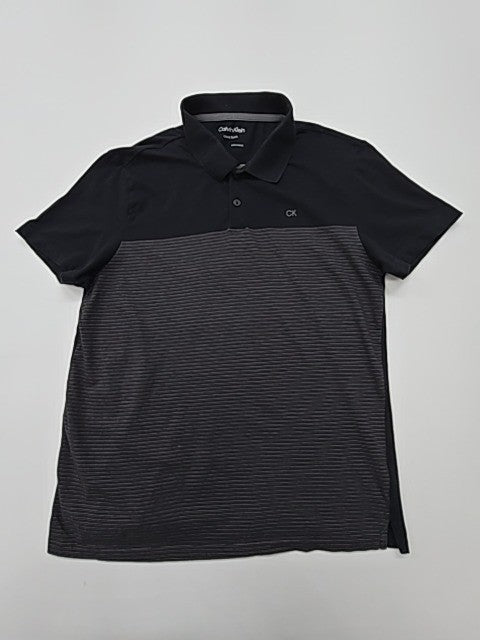 Calvin Klein Men Black Polo Shirt size M product image 3