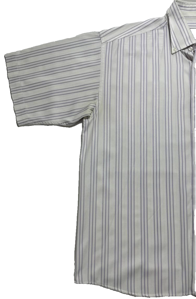 Vintage Ralph Lauren Polo Shirt Striped For Men - Size Xl