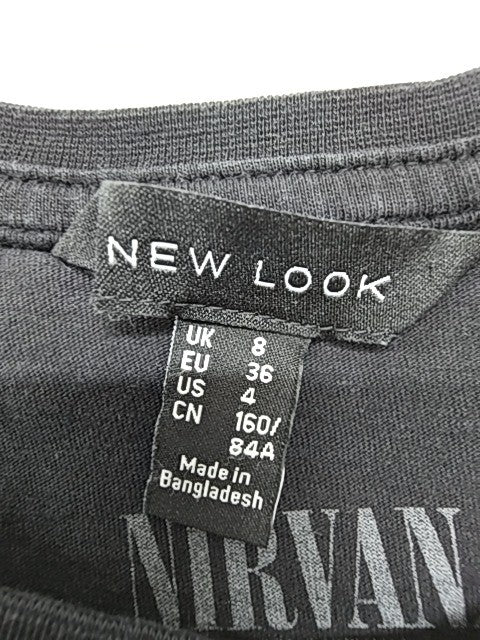 New Look Men Black T-Shirt size 8 product image 6