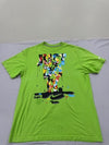 Nike Men's Green T-Shirt – Size L, Print Brand Department Type, Graphic