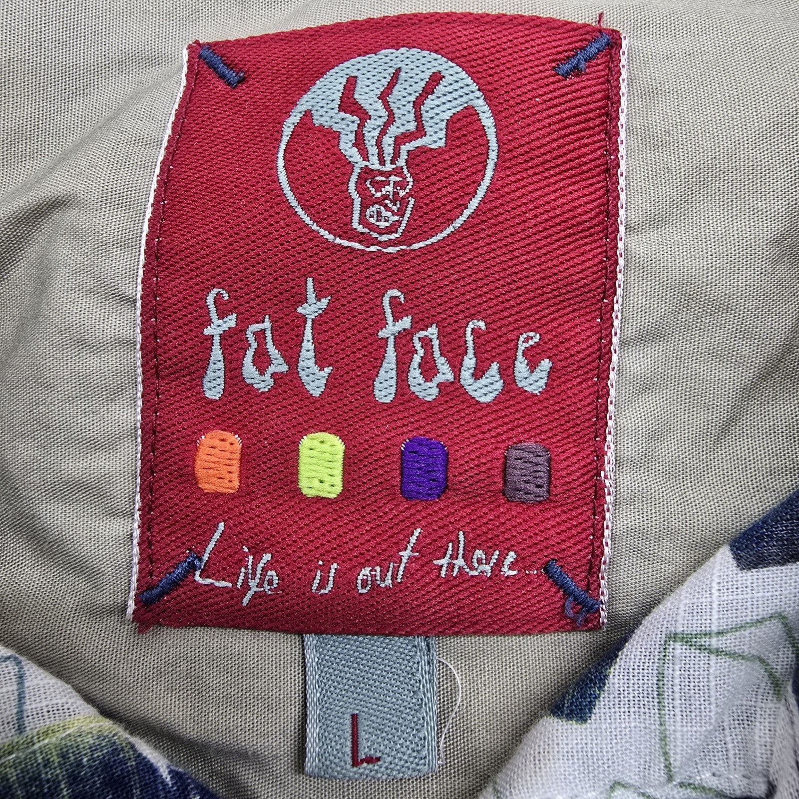 Fat Face Boys Blue Shirt size L product image 3
