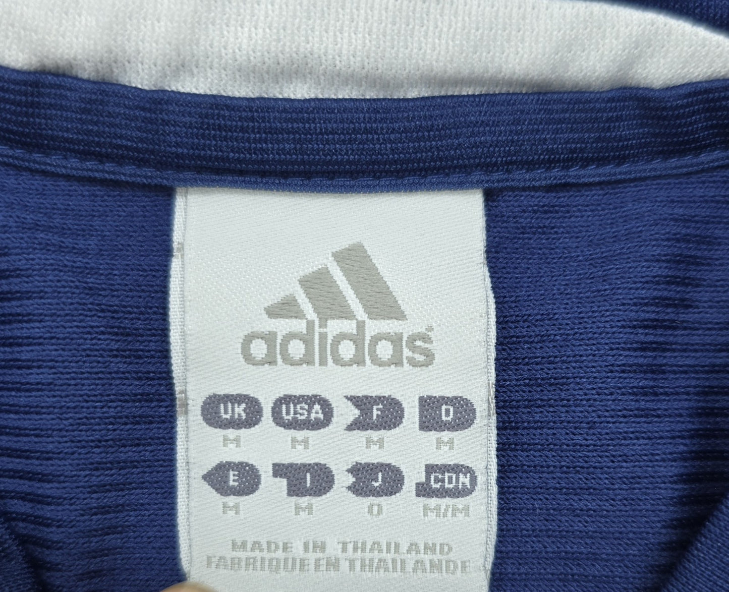 Adidas Men's Navy Blue Soccer Jersey Thailand Origin