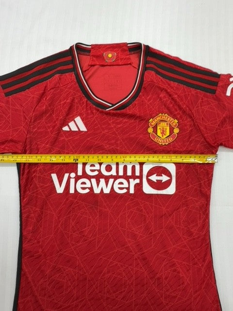 Adidas Women's Red Manchester United Home Jersey Size 40 25/26