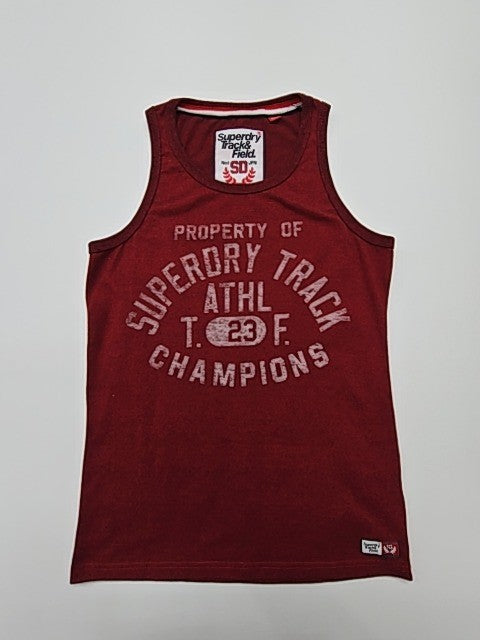 Superdry Boys Red Tank Top size M product image 1