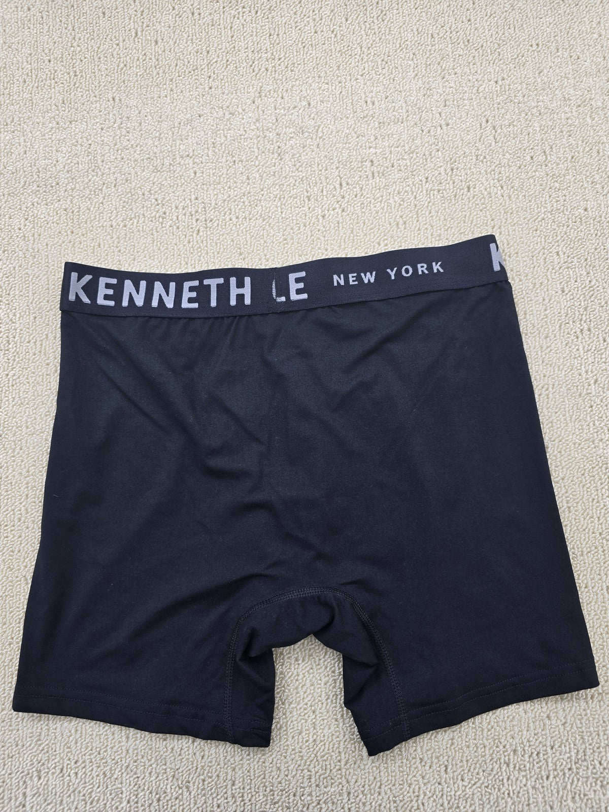 Kenneth Cole NY Men's Boxer Briefs Dark Grey Classic Fit Elastic Waist