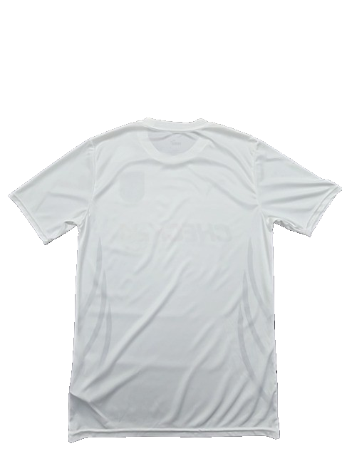 Puma Men's White Striped Short Sleeve Jersey Size S 782644-01