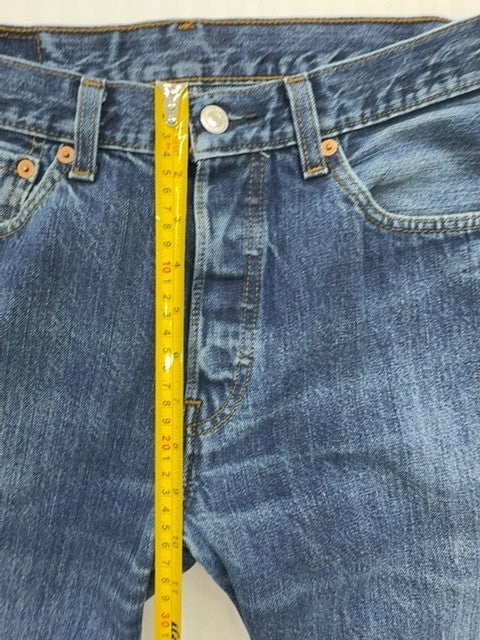 Levi's Men's 501 Original Medium Blue Jeans 32x32