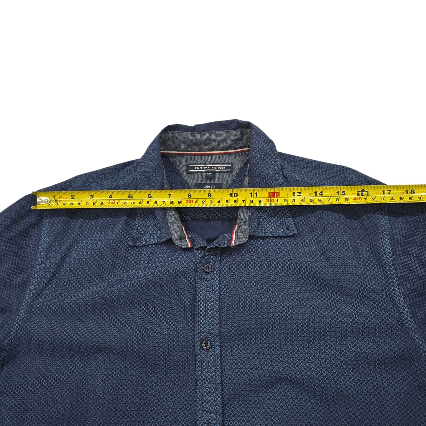 Tommy Hilfiger Men Navy Shirt size XXL product image 5