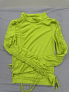 River Island Women's Green Hoodie – Size 2, Long Sleeve