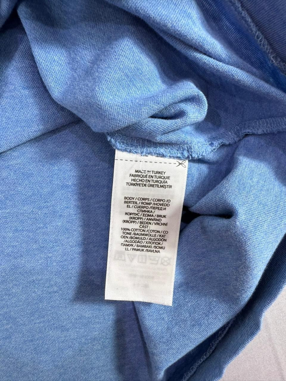 Polo Ralph Lauren Custom Slim Fit T-Shirt Men's S Blue Cotton Crew Neck