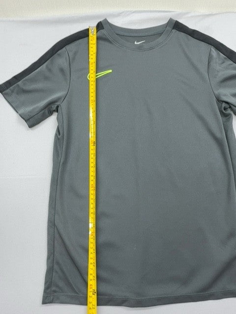 Nike Men's Grey Dri-FIT Soccer Jersey XL Short Sleeve Crewneck