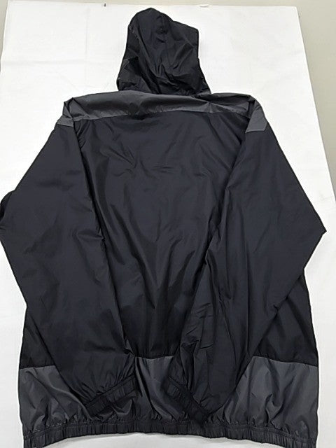 Puma Black Hooded Athletic Jacket Men's 3XL Nylon Zip Sports