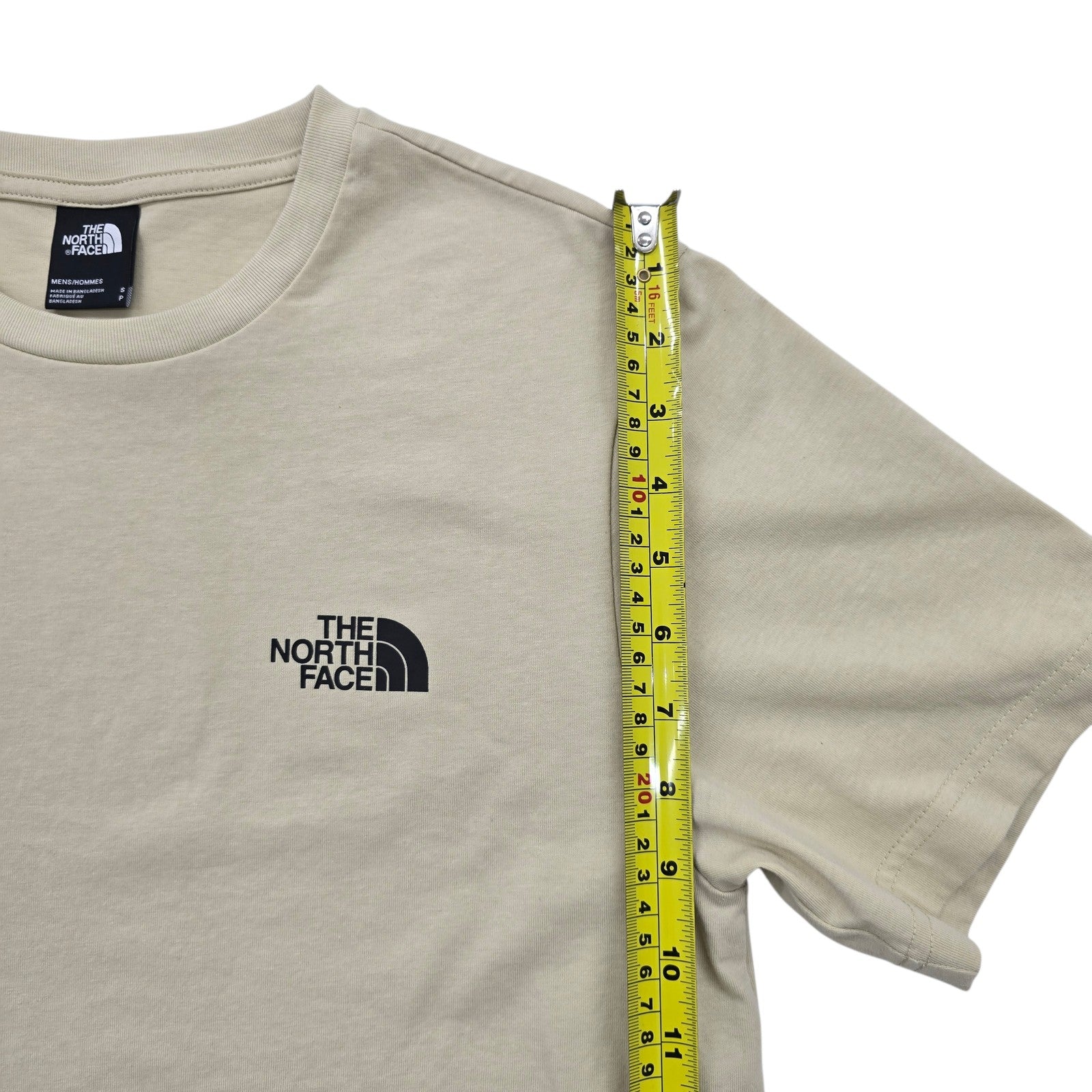 The North Face Men Beige T-Shirt size S product image 6
