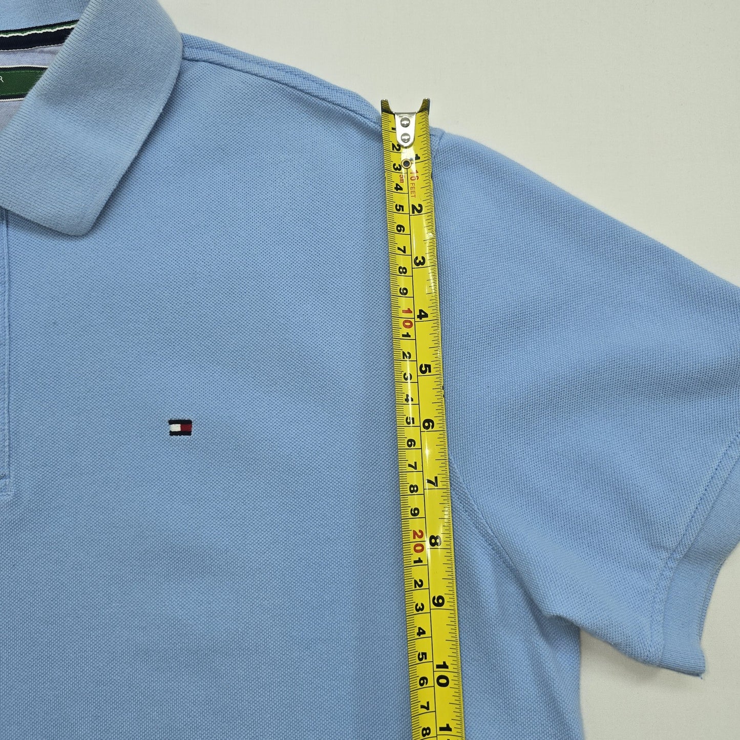Tommy Hilfiger Men's Powder Blue Golf Polo Size XL Regular Cotton