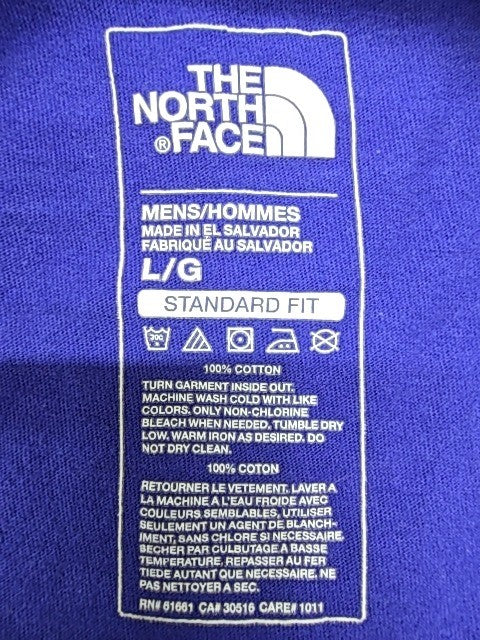 The North Face Men Blue T-Shirt size L product image 4