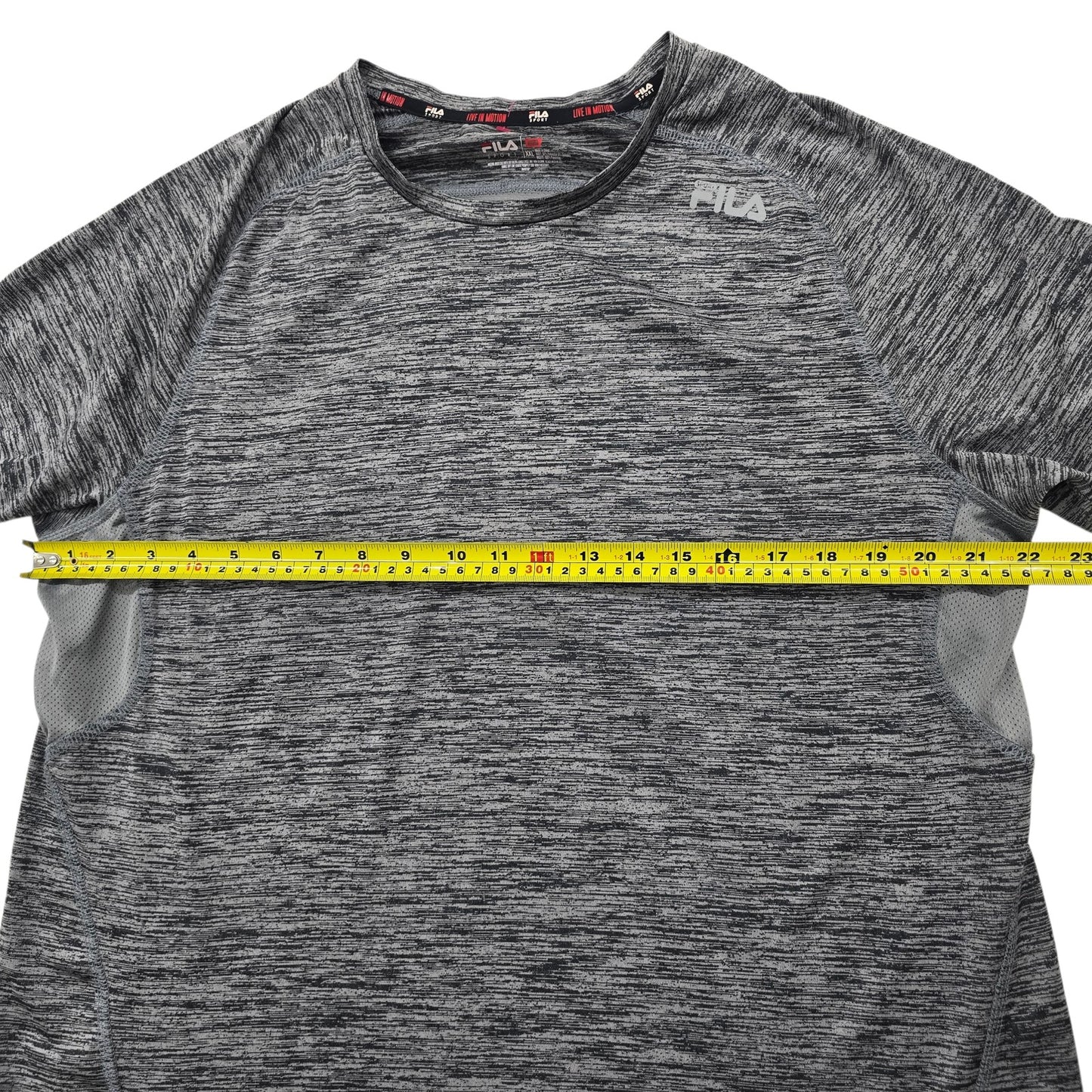 Fila Men Black T-Shirt size XXL product image 6