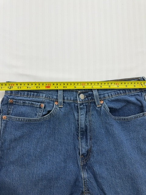 Levi's Men's Blue 506 Comfort Straight Jeans W34 L37
