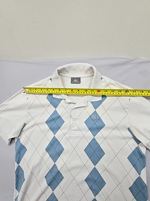 Lacoste Men White Polo Shirt size 4 product image 5