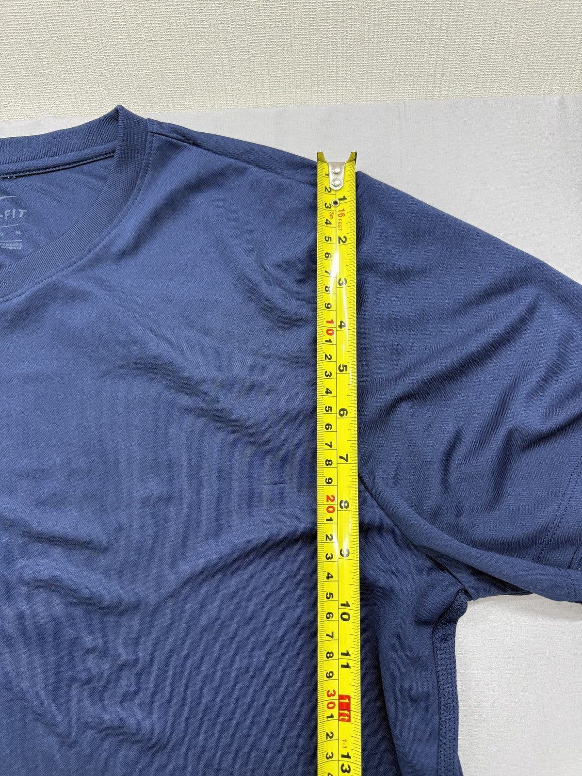 Nike Men's XL Navy Dri-FIT Athletic Short Sleeve Crew T-Shirt