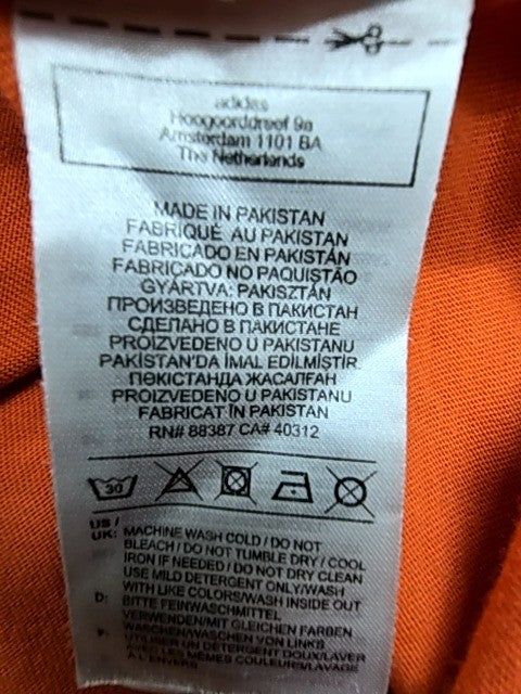 Adidas Unisex Orange T-Shirt size XS product image 4