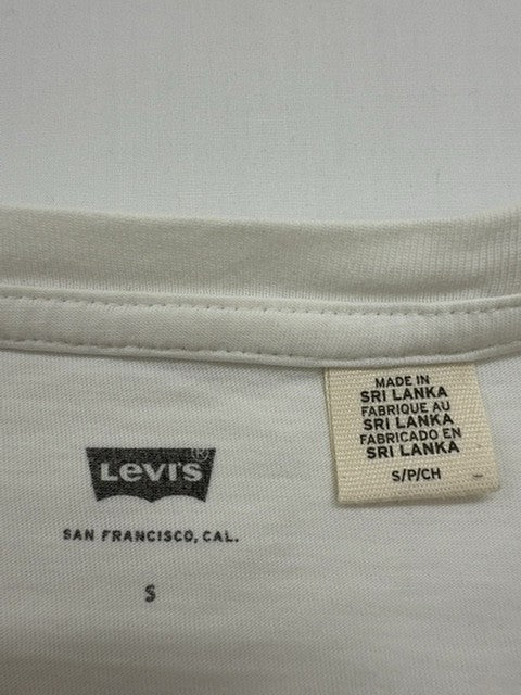 Levi's Boys White T-Shirt size S product image 3